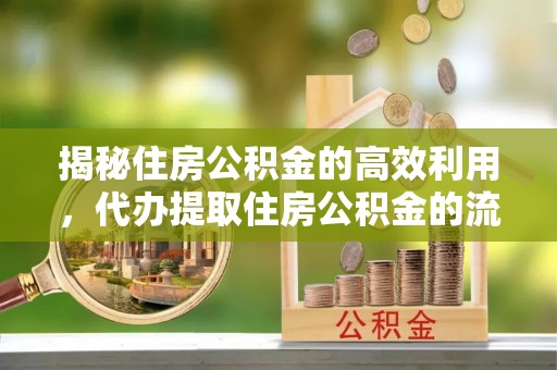 长岛揭秘住房公积金的高效利用，代办提取住房公积金的流程与技巧