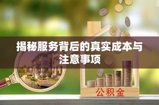 长岛揭秘服务背后的真实成本与注意事项