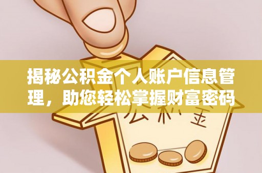 长岛揭秘公积金个人账户信息管理，助您轻松掌握财富密码