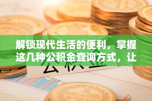 长岛解锁现代生活的便利，掌握这几种公积金查询方式，让理财更轻松